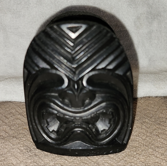 Hawaiian CoCo Joe Tiki Lava Signed and Numbered Napkin Holder - Picture 2 of 10